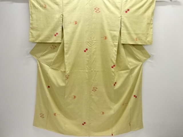 JAPANESE KIMONO / TSUMUGI / WOVEN KASURI 